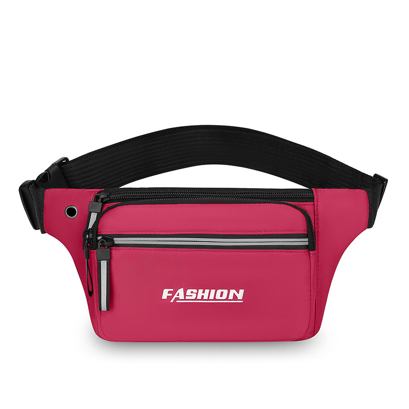Bolsa de cintura deportiva portátil multifuncional para montar al aire libre para correr bolso de pecho cercano para hombres y mujeres de moda para teléfonos móviles bolso de hombro