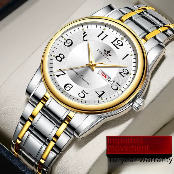 Large Digital Couple Watches Waterproof Quartz Watch Fashion Foreign Trade Men's Student Wholesale Business Large Dial