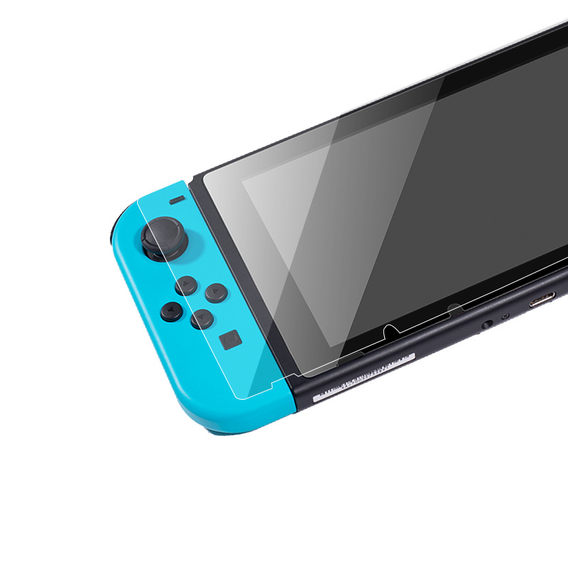 Película templada para Nintendo Switch Lite, película protectora para consola de juegos miniNS, película de vidrio, protección para los ojos