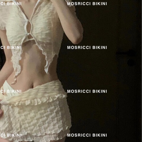  designer new split women's swimsuit three-piece sexy hot girl swimsuit covering belly and flesh hot spring wholesale