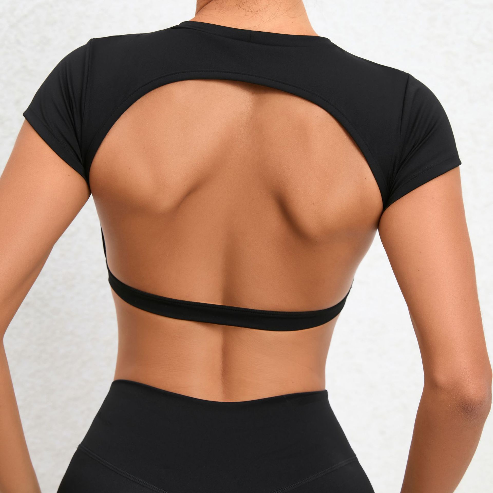 175g Weight Short Sleeve Sleeve Length Nylon, Cotton Blend Fabric Type Short Top Length T-shirt Tops Type Gym, Yoga, Running Occasion Round Neck Neckline Solid Color Pattern Simple Style, Sport Style Style Simple Style Sport Style Solid Color Nylon Cotton Blend Round Neck Active Tops T-shirt 42