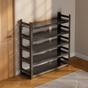 Household Steel Shoe Rack New Indoor Entrance Multi-layer Metal Storage Rack Door Iron Shoe Cabinet