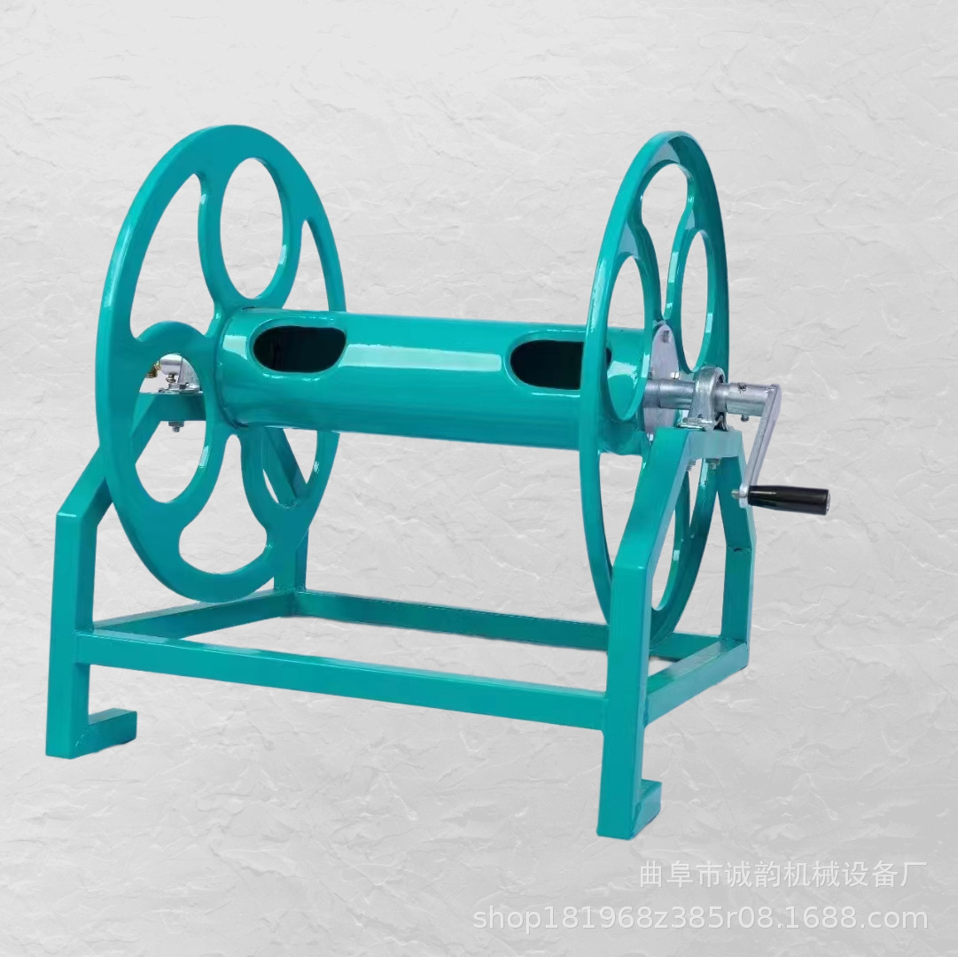 农用高压打药卷管器绕管机手摇式加厚盘管架子收纳架农业
