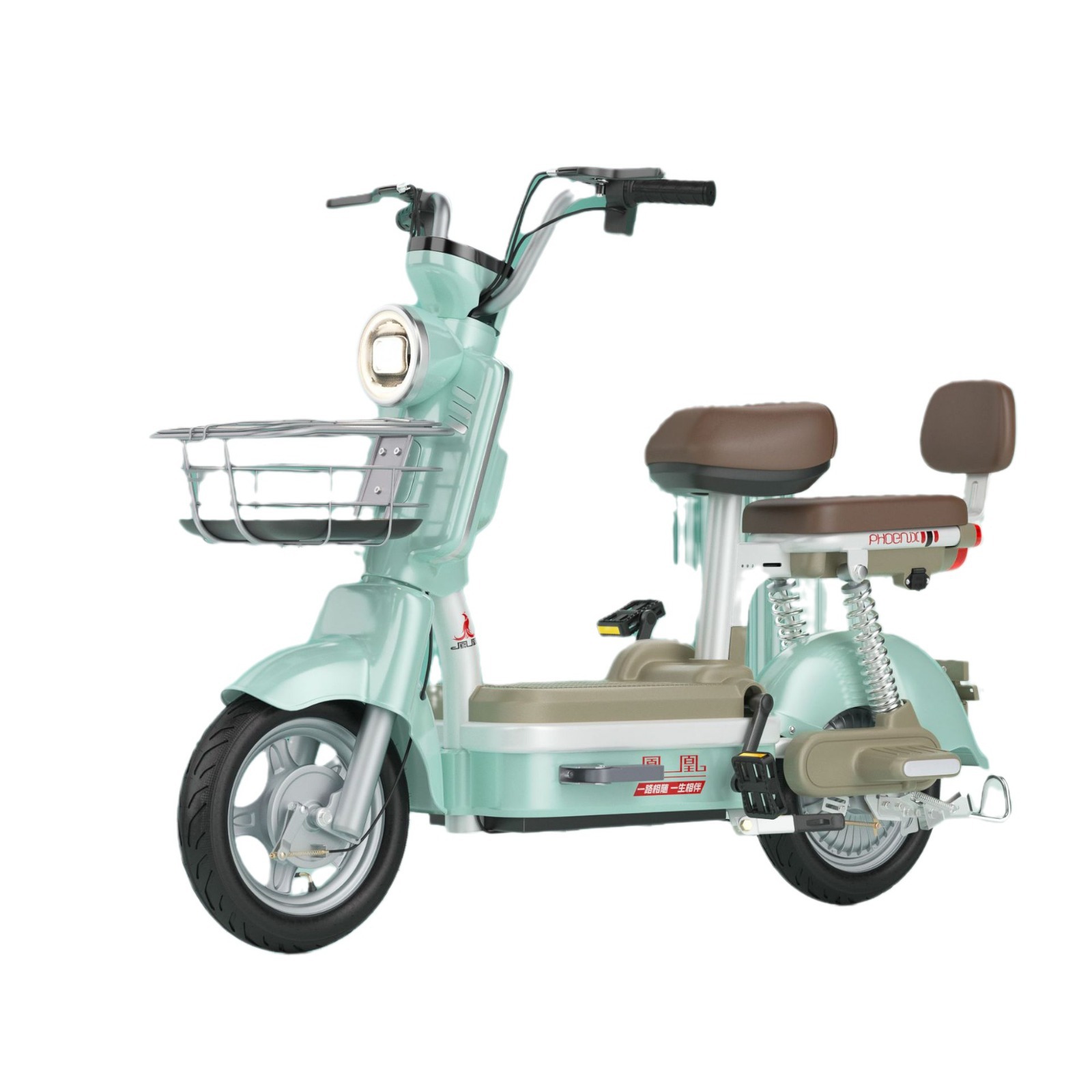 Phoenix 2024 nueva bicicleta eléctrica retro moderna niña pequeña nueva bicicleta eléctrica estándar nacional coche de batería de transporte