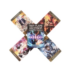 新款雙生火焰神諭卡Twin Flame Ascension 跨境熱門桌遊英文卡牌