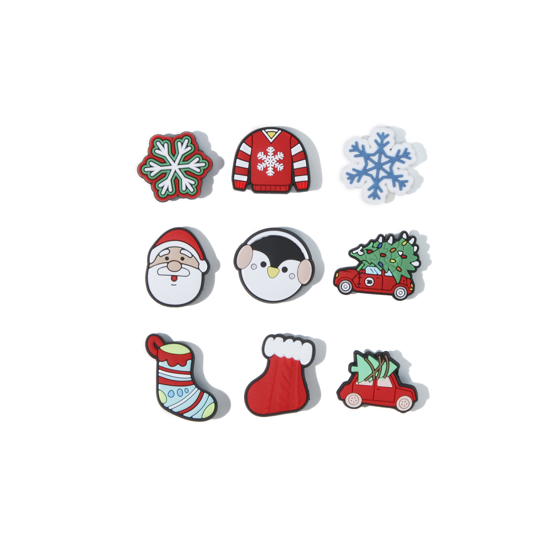 옐로우 072 (9개) 크리스마스 양말 01