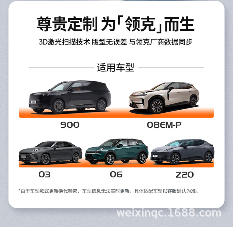 Suitable for the New Lynk & Co 03 06 08 900 10Em-P Z20 Special Car Model, Colorful Tpe Car Floor Mats
