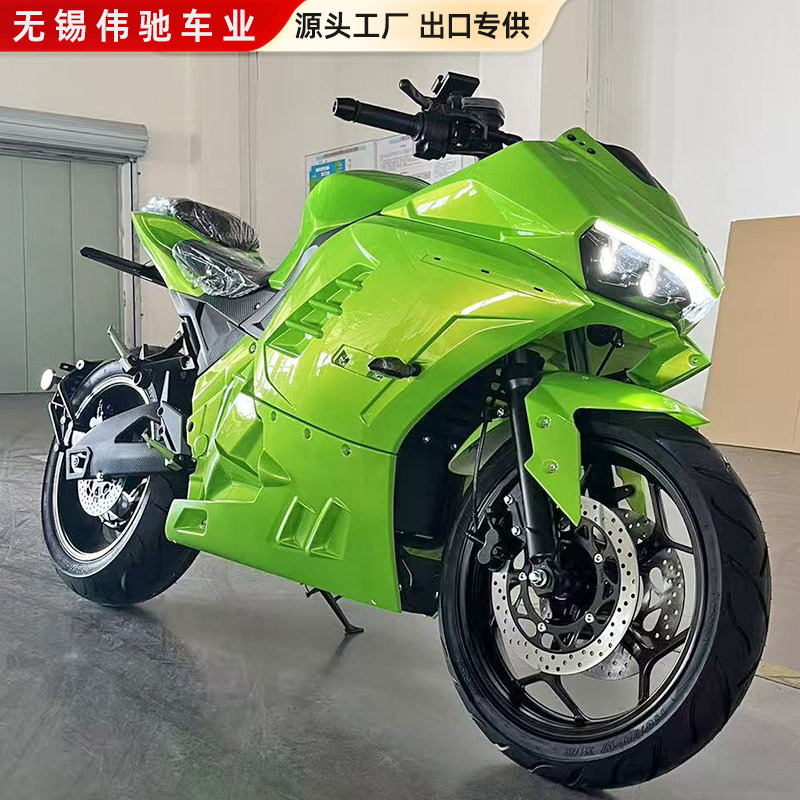 Motocicleta eléctrica Huoya Little Ninja V6 Motocicleta de carreras de alta potencia R3 Fabricante de motocicletas eléctricas Jiaolong de alta velocidad para adultos