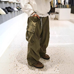 原厂品质AND WANDER X GRAMICCI WIDE PANT联名户外防撕裂工装裤