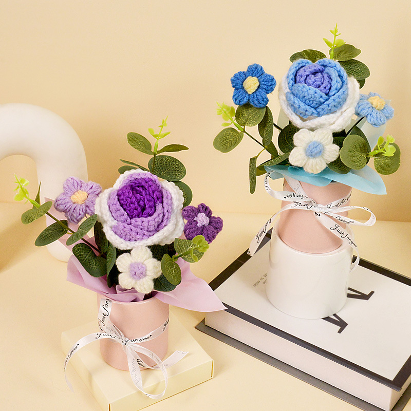 Productos acabados de dinero rosa imitación jabón flores abrazar barril de regalo de decoración de escritorio hecha a mano comercio exterior transfronterizo mayorista