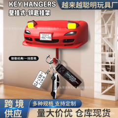 新型クロスボーダーAE86日本クラシックカー型キーホルダー ライト付きヘッドライト装飾 ホリデーギフト