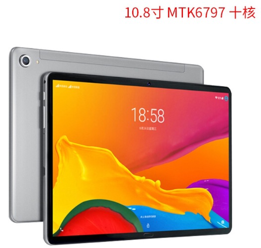 10.8英寸平板电脑安卓8 MTK6797十核双卡4G LTE电话通话2560*1600