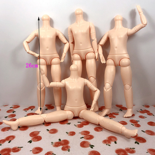 30cm 12-inch bjd body dress-up doll body moving hands 6-point doll dress-up 23 joints BJD princess doll