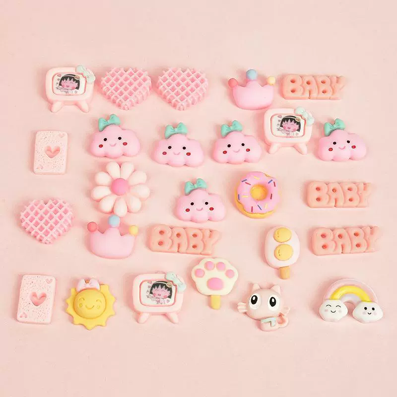 Cute cream toy with accessories