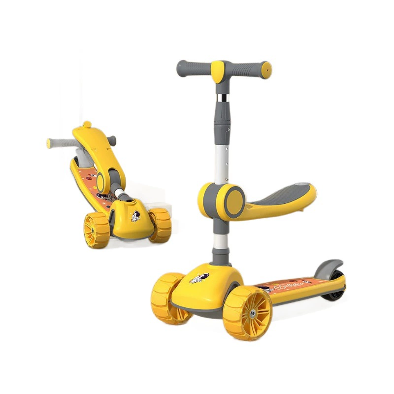 Детский музыкальный светофлай scooter, toy car with seat, 2-5 лет, опт, три в одном, (跨境 торговля)