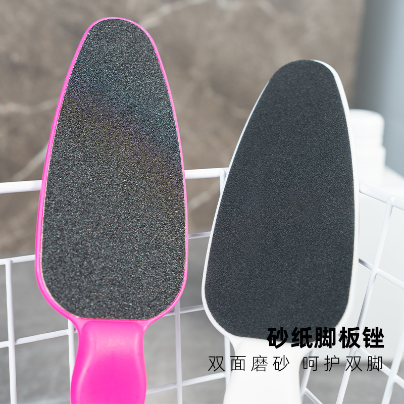 Factory remove dead skin foot file foot grinder foot scrubber foot board double-sided sandpaper foot file