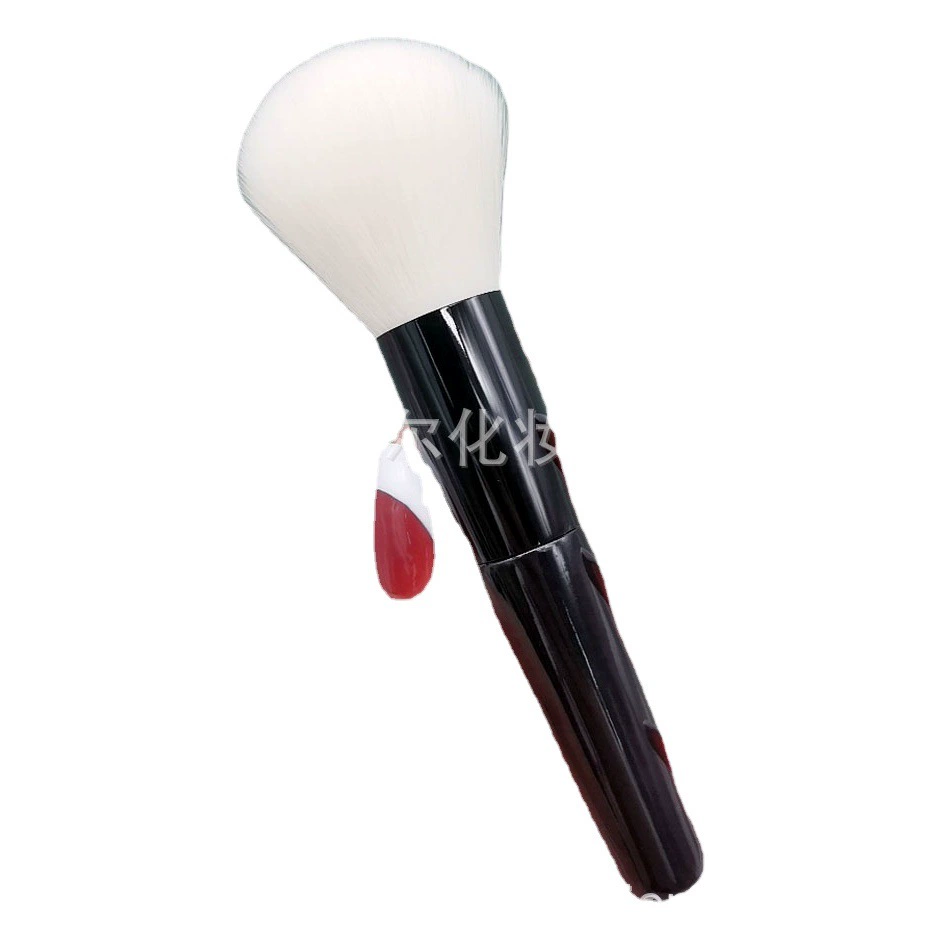 Мягкая щетка из имитации шерсти! BB же стиль макияж кисти мини единообразных кисти одной свободной кисти мед Кисти красоты макияж инструмент