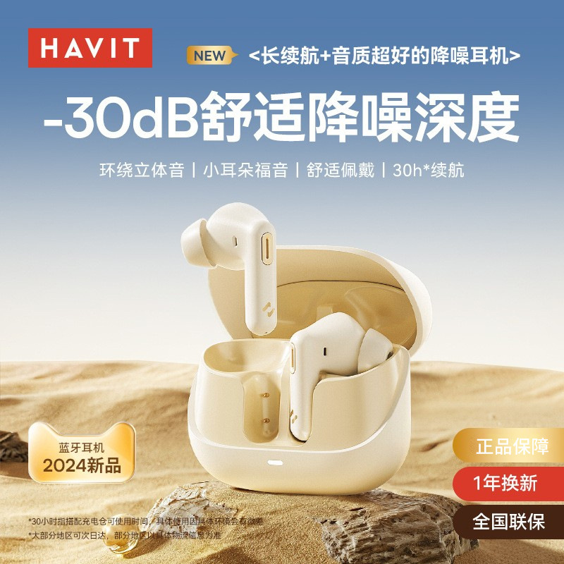 Hewitt's New Private Model S5mini In-Ear Bluetooth Headset 5.3 Long Endurance ANC Noise Reduction Bluetooth Headset