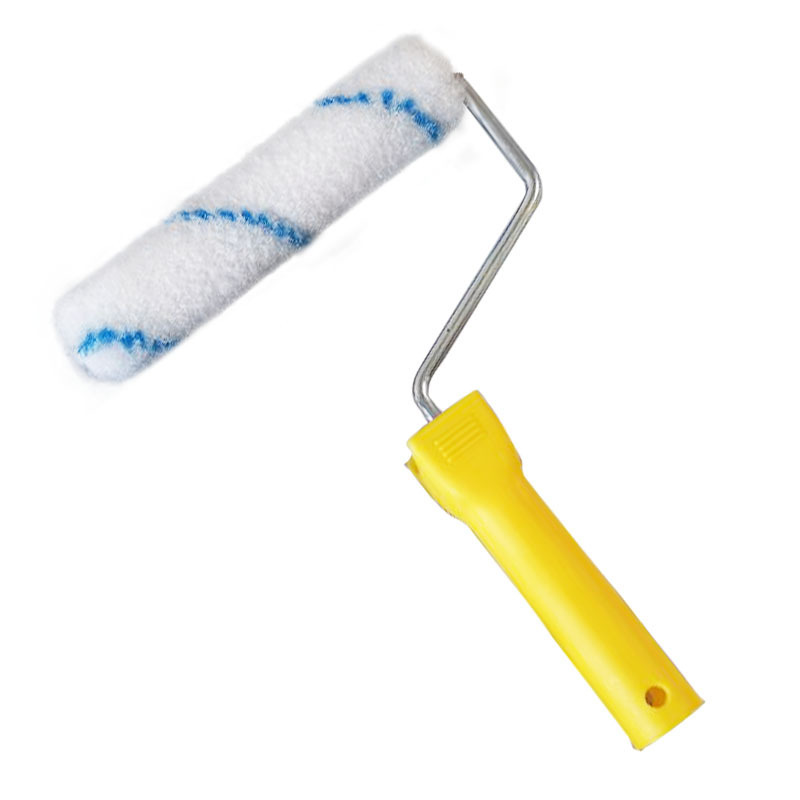 Cepillo de rodillo de pintura de alambre de nailon 2/346 pulgadas núcleo de rodillo de pulgar pelo de nailon pelo medio