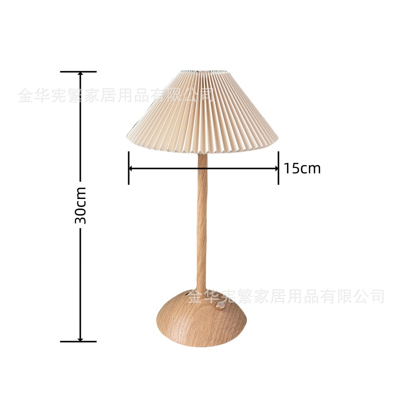 Luz de cabezal de cama dormitorio cálida ins luces de tres colores de luz de luz de escritorio de tacto atmósfera simple adornos pequeños flores de fractura USB carga