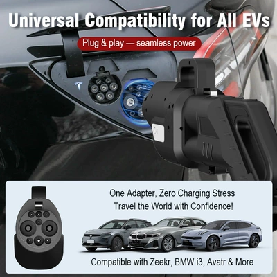 Domestic Cars and International Use, EV şarj adapterləri