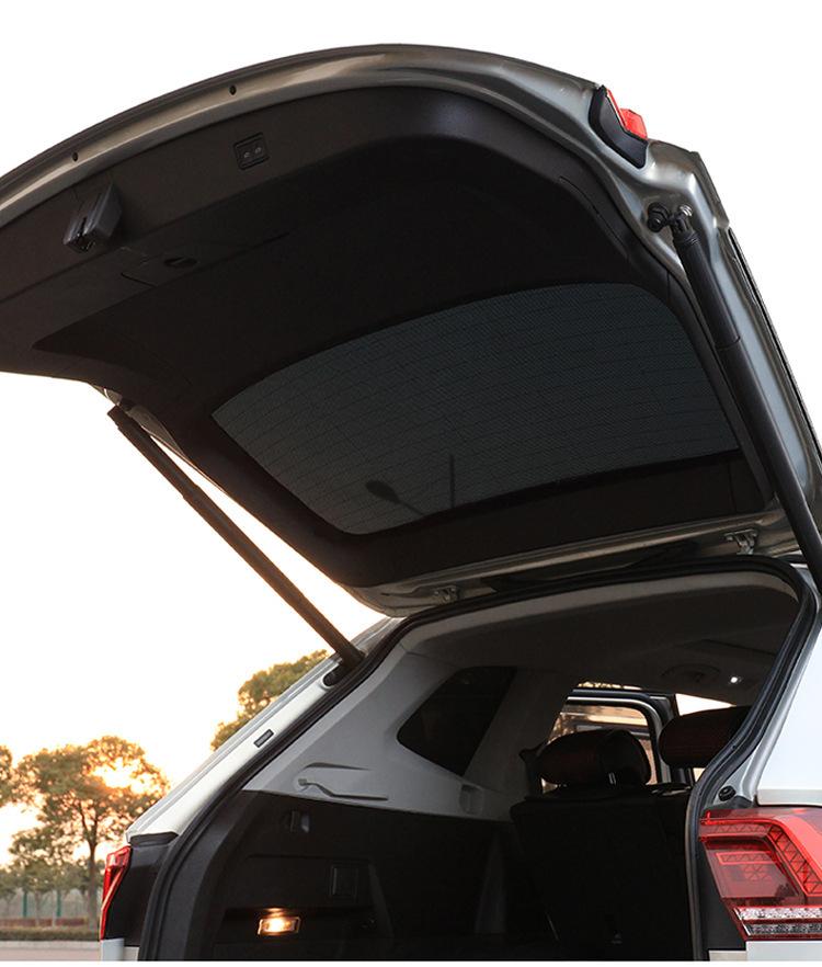 Cross-Border Foreign Trade Special Car Sunshade Curtain for Sun Protection and Heat Insulation, Interior Screen Window Privacy Front Magnetic Window