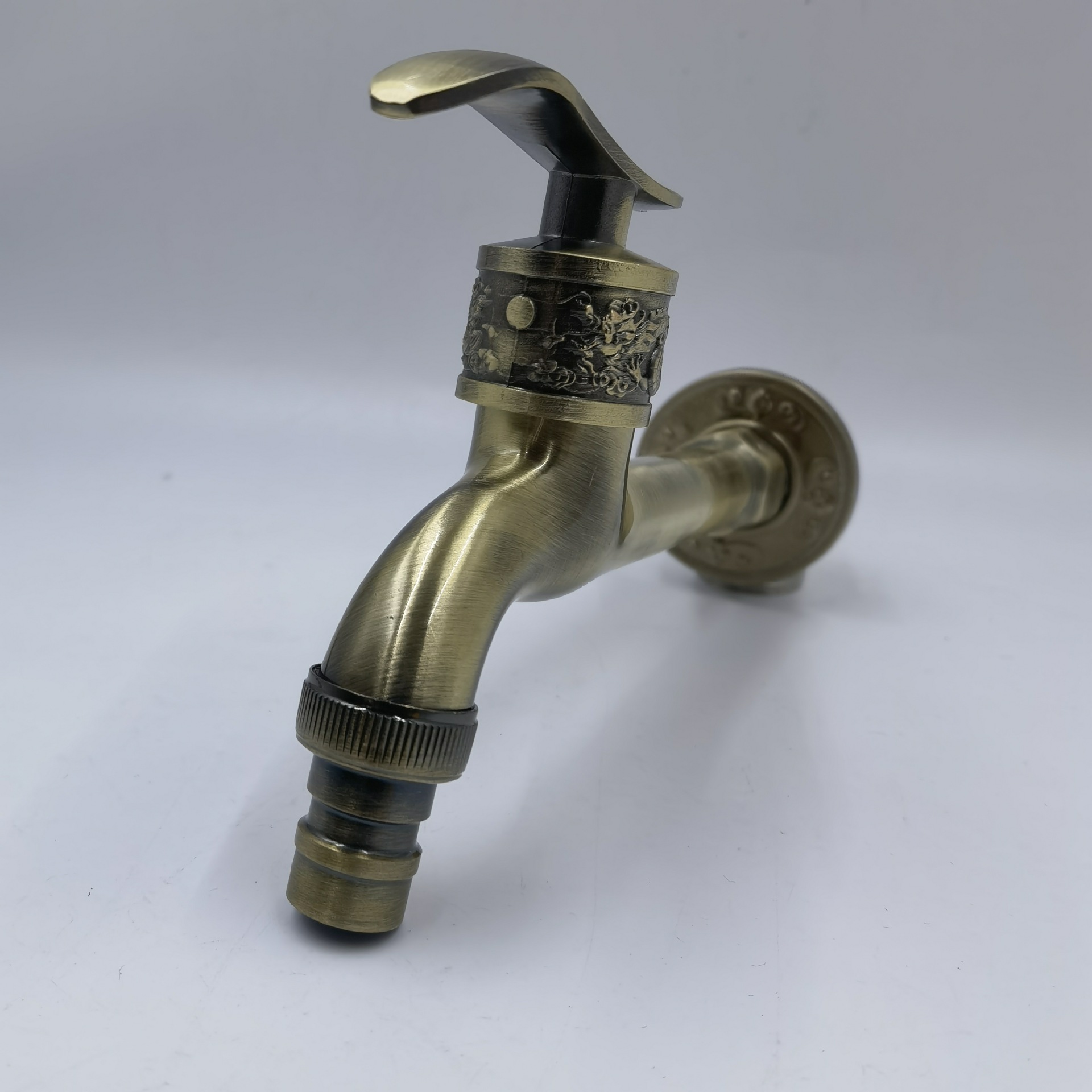 Antique-style washing machine faucet for single cooling, 4-minute special quick-opening extended mop sink, balcony faucet for household use undefined
