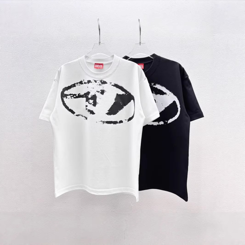 26 Summer Trendy Brand T-Shirt Short-Sleeved Men's T-Shirt Loose Men's T-Shirt Ovize Couple Print