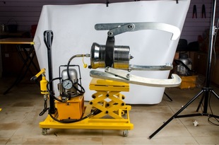 Split 100T150T pull horse complete set with car