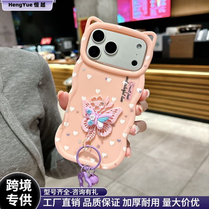 Suitable for Cat Ear Bow Apple Iphone16 Cross-Border 17Promax Macaron Stand 12 Mobile Phone Cases 14 Sets Suitable for Cat Ear Bow Apple Iphone16 Cross-Border 17Promax Macaron Stand 12 Mobile Phone Cases 14 Sets