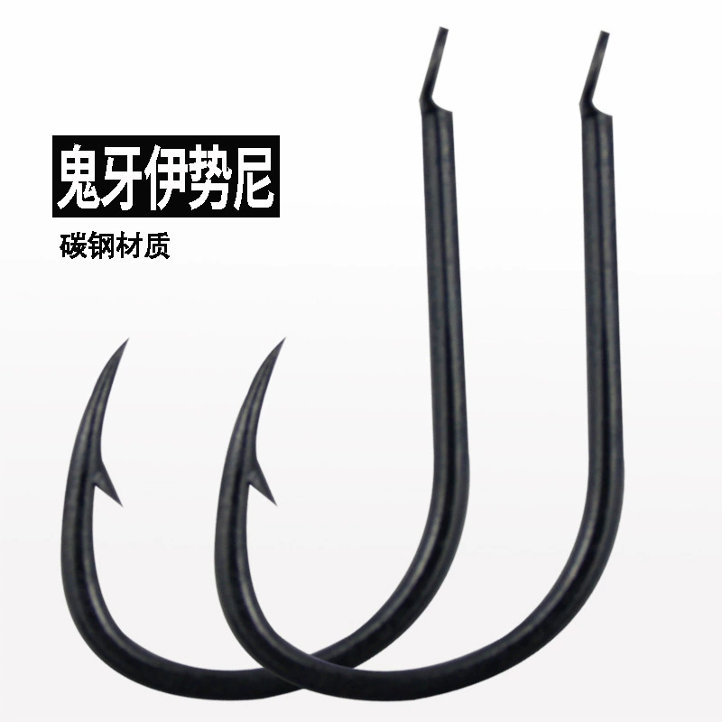 Guiya Yiseni fish hook in bulk genuine barb hook fishing carp carp carp grass carp hook silver carp bighead carp explosion hook fishing gear