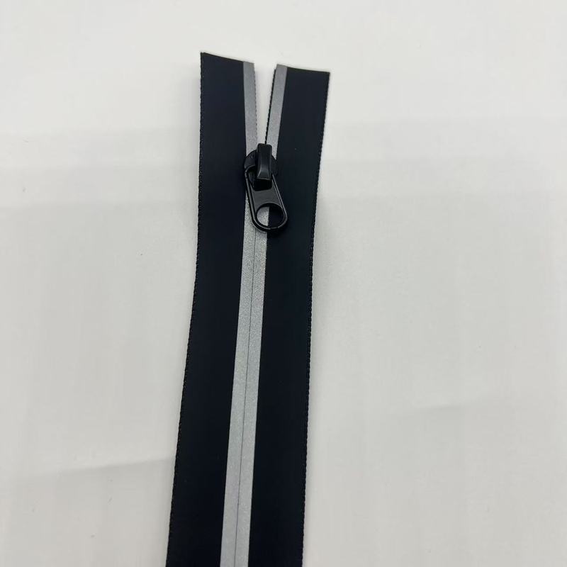 3#号尼龙反光条防水拉链 韩版TPU防水亮银全反光防水箱包服装辅料|undefined