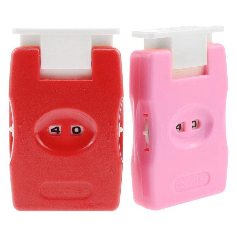 Knitting tools high-grade button line register sweater stick needle knitting counter manual mini counter Knitting tools high-grade button line register sweater stick needle knitting counter manual mini counter