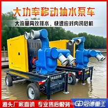防汛泵车抢险应急高扬程防汛泵防汛抽潜污泵大流量不锈钢永磁泵