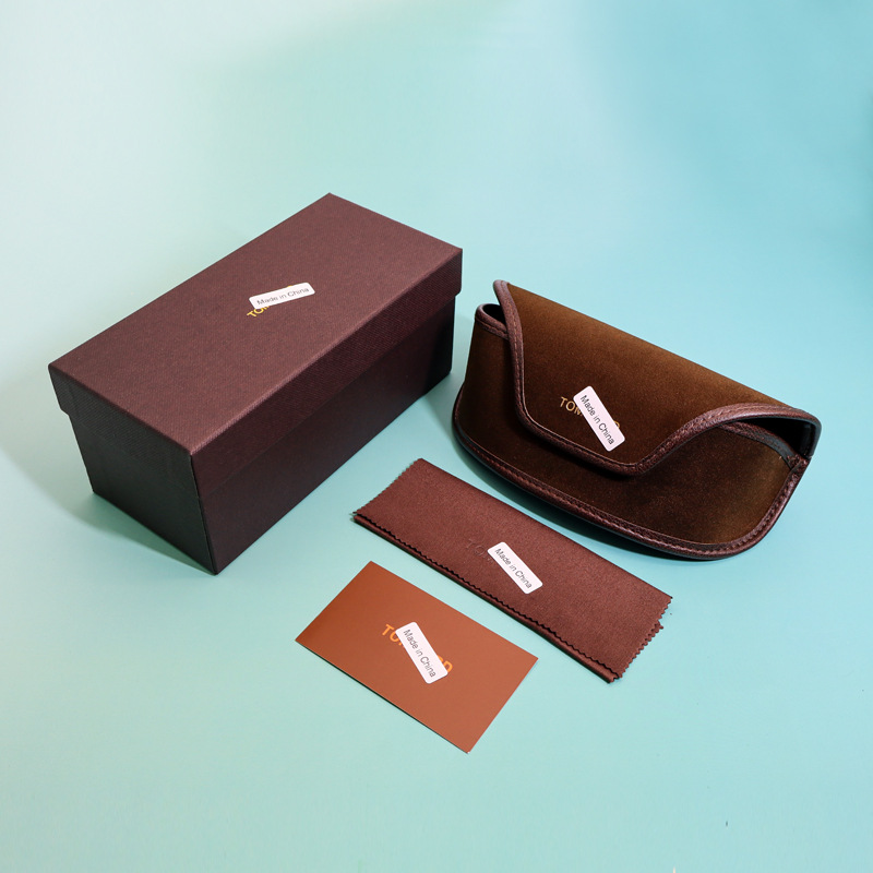 Inventario al por mayor nueva caja de gafas de alta calidad, caja de gafas de sol de alta gama, caja de gafas de sol, caja de paquete completa