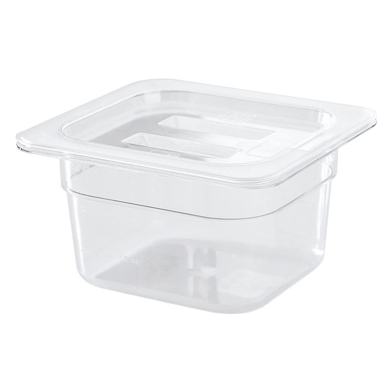 Малатанг Раковина для отбора овощей Акриловая порционная раковина Прямоугольная раковина для заказа Прозрачная тарелка Овощная коробка Пластиковая витрина