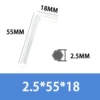 2.5 Galvanized strong (55**short 18)