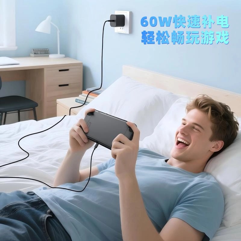 60W充电器适用任天堂Switch2主机游戏机电源20V3ANS2代火牛快充|undefined