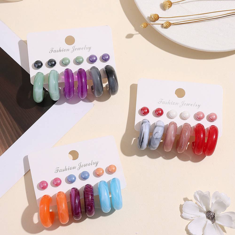 Acrylic earrings