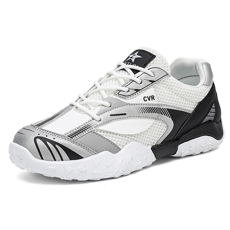 Zapatos de hombre 2026 verano nuevo cómodo ligero versátil con suela suave Gump zapatos de malla transpirable antideslizante zapatos deportivos casuales