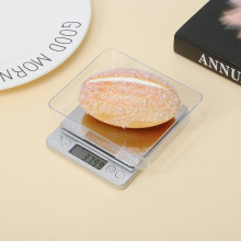 跨境不锈钢食品秤电子充电厨房秤家用烘焙秤高精度咖啡称珠宝秤