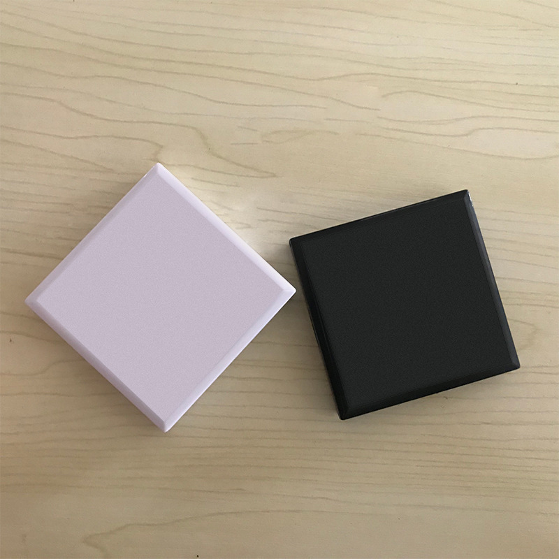Square Pattern Basic Simple Style Classic Style Square ABS Mirror 1 Piece