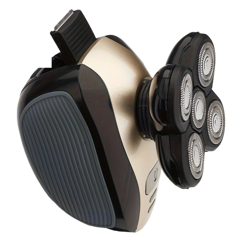 クロスボーダーハイパワー新型メンズ多機能シェーバー電動5枚刃ハゲアーティファクトシェーバーハゲマシン