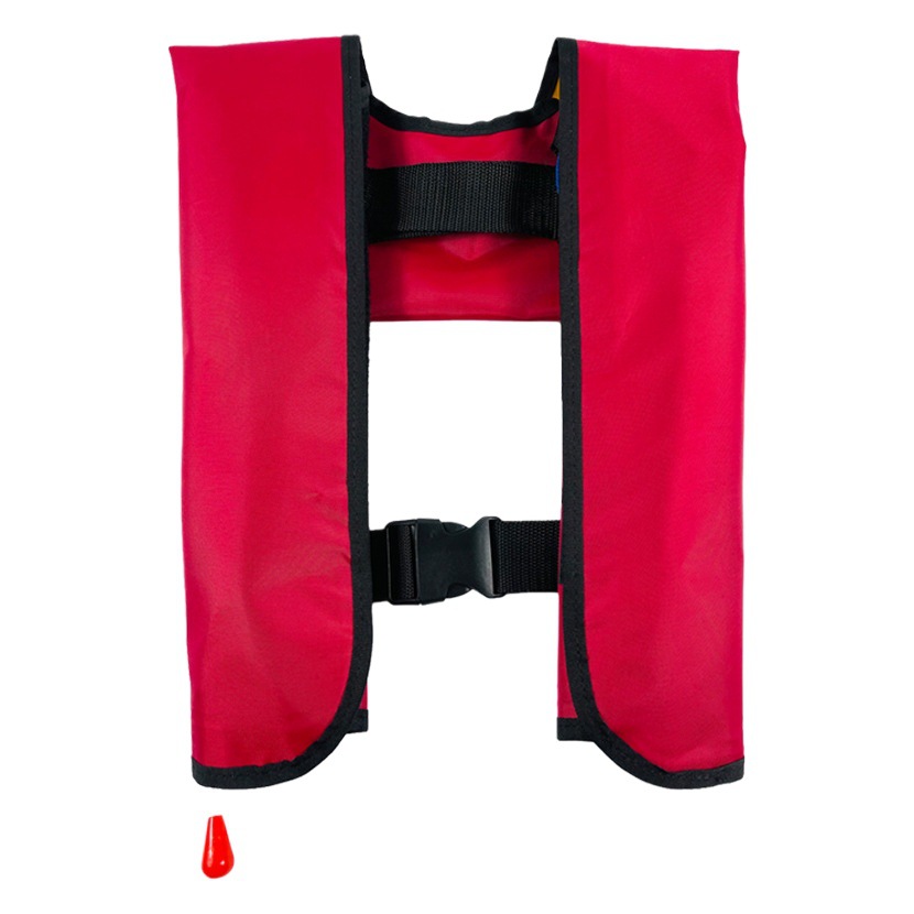 Chaleco salvavidas inflable Chaleco de coche portátil Coche de pesca marina Chaleco salvavidas inflable profesional gran flotabilidad