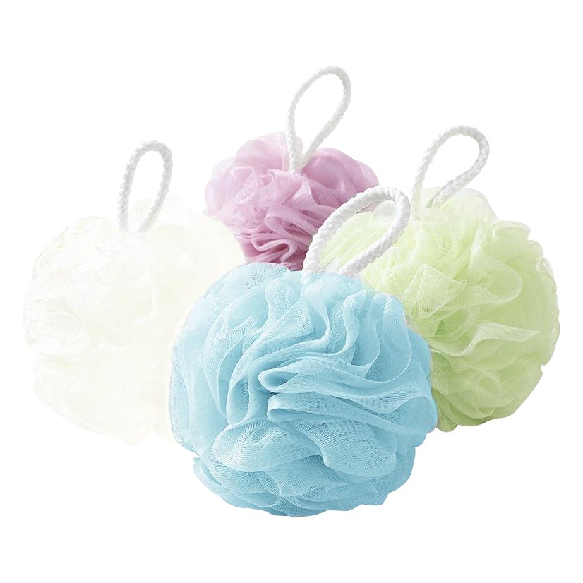 Factory Direct supply super soft bath ball 50g foaming net Super Soft Bath flower South Korea bath ball foaming net