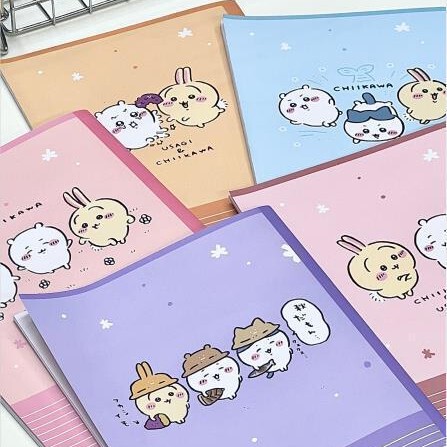 Xiaohongshu 同じスタイル Jiikawa 高価値 B5 学生ノート漫画ソフト表面コピーメモ帳宿題ブック|undefined