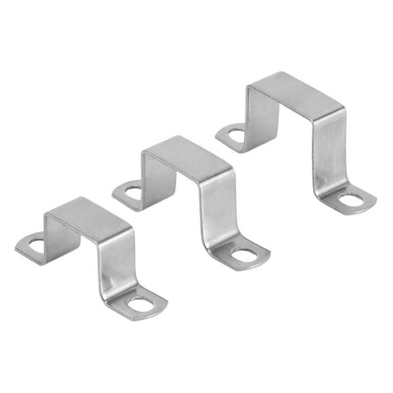 Зажим для квадратной трубки из нержавеющей стали 304 квадратный прямоугольный кронштейн U-образный зажим для трубки квадратный зажим для обруча квадратная карта для верховой езды
