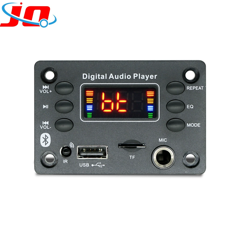 JQ аудио декодер mp3 декодер доска Аудио шаблон автомобиля аудио аксессуары версия Bluetooth 5,0 радио