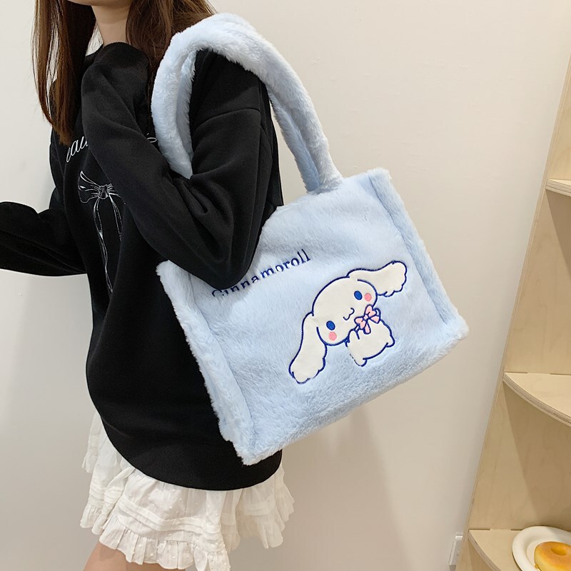 国境を越えてウサギのぬいぐるみを卸売りする女性バッグの補習袋はかわいいスティッチのハンドバッグの誕生日プレゼントのクロミ|undefined