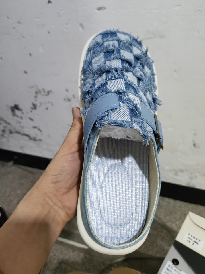 Dép sandal nam nửa gót không quai hậu, thoáng khí mùa hè, đế bằng nhẹ, size lớn 39–47 — BK 502m màu, BK 503m màu, BK 505m màu nâu, BK501 kaki chi tiết 4